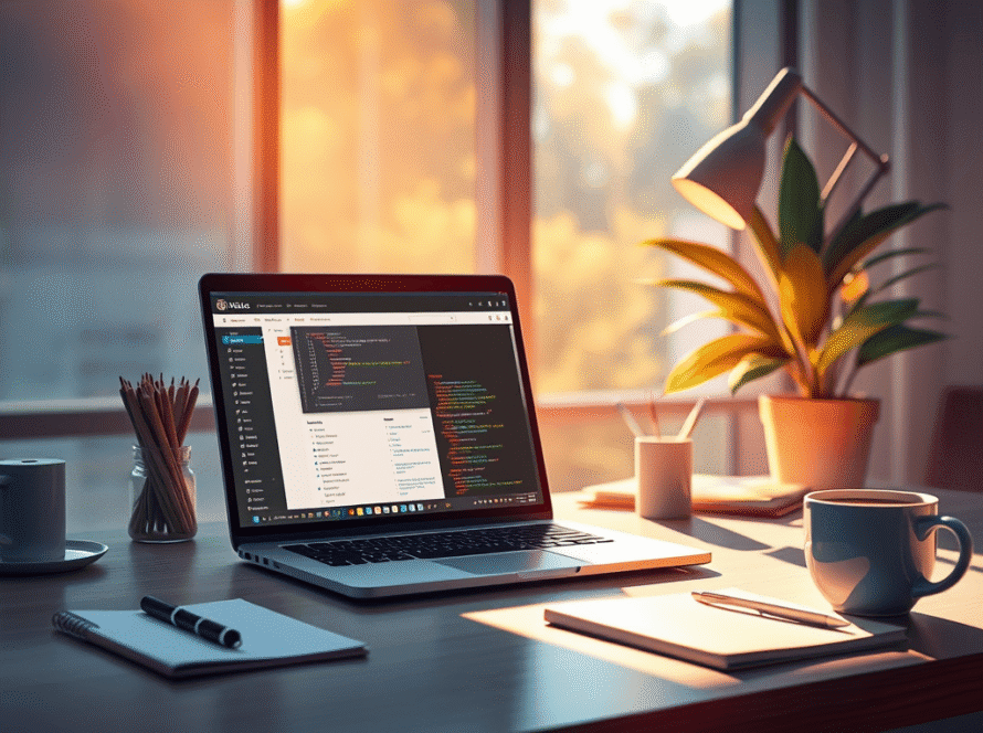 WordPress: Why It’s Still the Best Website Platform 1 create a featured blog post image highlighting the main subject