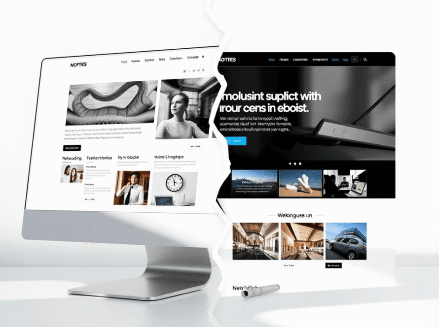 How to Know It’s Time for a Website Redesign 2 create a highly detailed high resolution image for a blog post 4